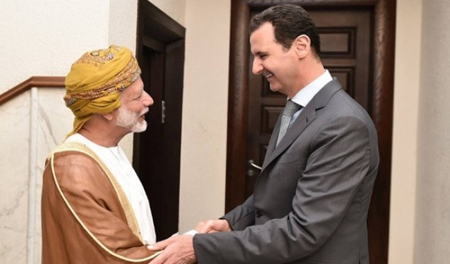 سفر وزیر خارجه عمان به دمشق و دیدار با اسد