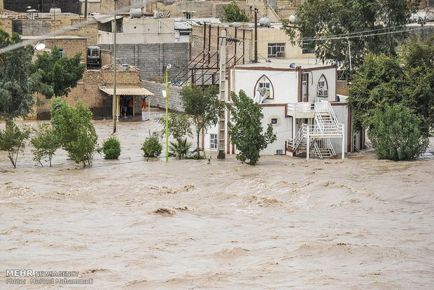 ۱۳ روستای شوش تخلیه شد/ مزارع به زیر آب رفتند