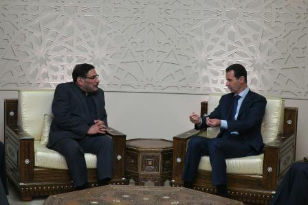 شمخانی با بشار اسد دیدار و گفت‌و‌گو کرد