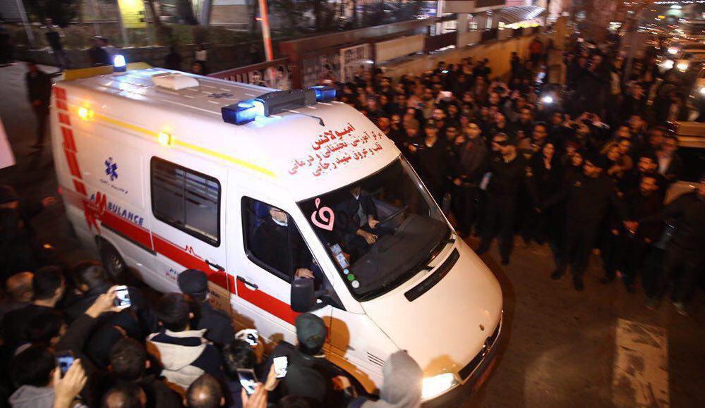 ترافیک سنگین در شمال تهران در پی درگذشت آیت‌الله هاشمی رفسنجانی