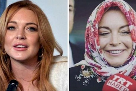 بازیگر زن جنجالی آمریکا مسلمان شد؟