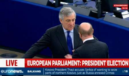 انتخاب رئیس جدید پارلمان اروپا به دور دوم کشیده شد