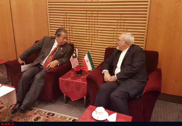 وزرای خارجه ایران و مالزی دیدار کردند