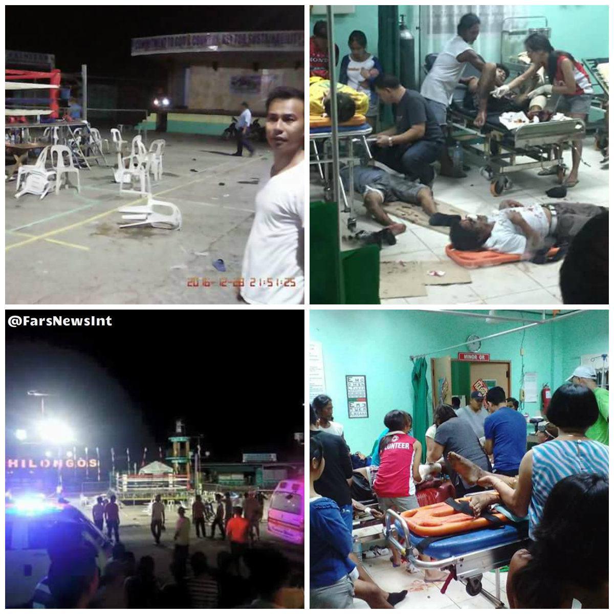 انفجار بمب در جریان مسابقه بوکس در فیلیپین/ ۱۰ کشته و 20 زخمی