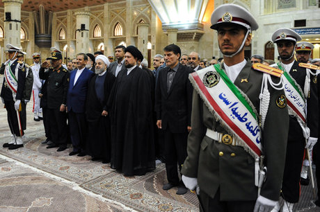 تجدید میثاق اعضای هیات دولت با آرمان های امام خمینی