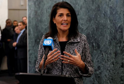 اتهام زنی نماینده آمریکا در سازمان ملل: ایران بزرگترین حامی تروریسم جهان است / آمریکا در حال بررسی مقابله با ایران است