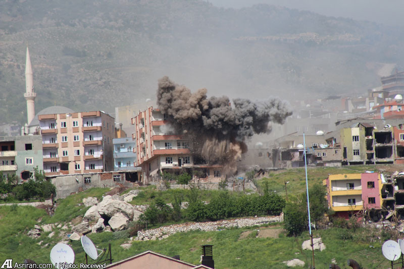 جنگ شهری خشن در ترکیه (+عکس)