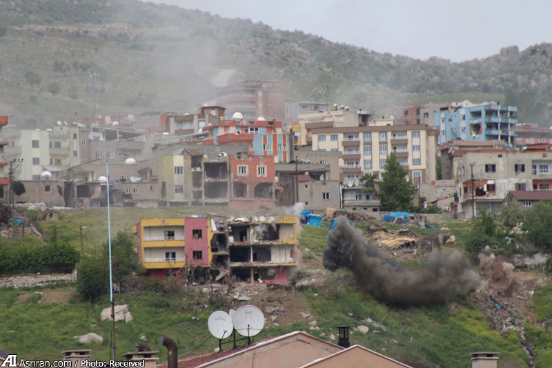 جنگ شهری خشن در ترکیه (+عکس)
