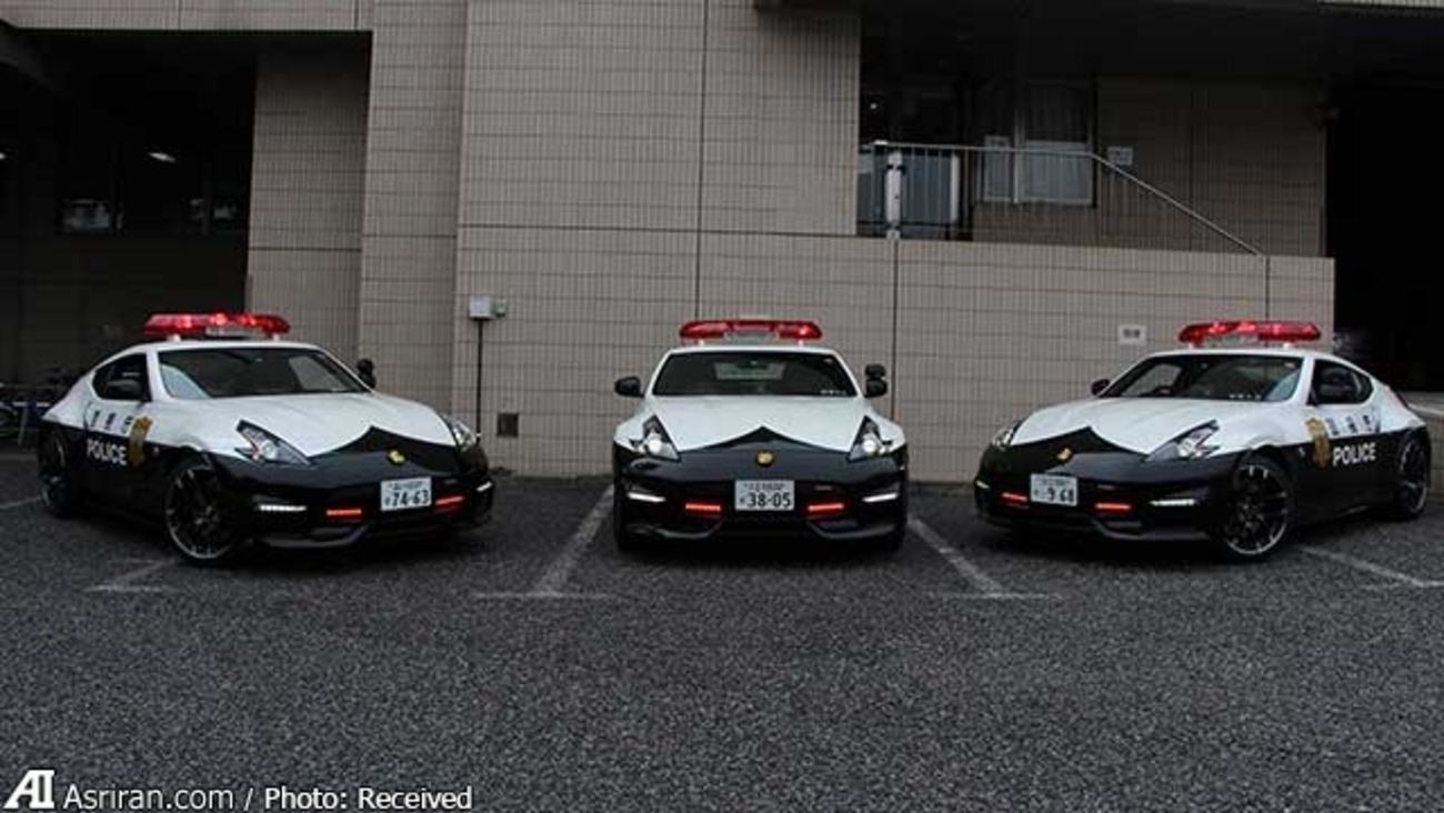 ماشین پلیس در ژاپن (+عکس)