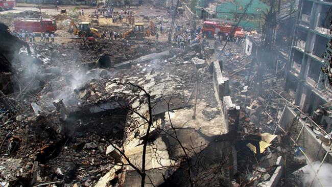 آتش‌سوزی در انبار مهمات نظامی هند/ 17 کشته و 19 زخمی