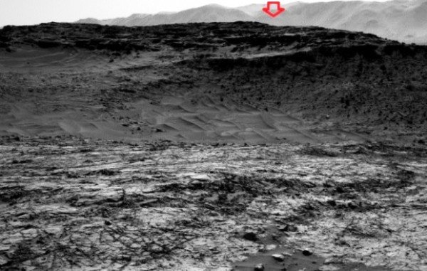 شکار بیگانه فضایی در تصویر «کنجکاوی» از مریخ