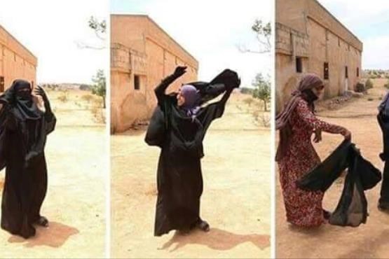 نقاب های اجباری زنان پس از خروج داعش چه شد (+ عکس)
