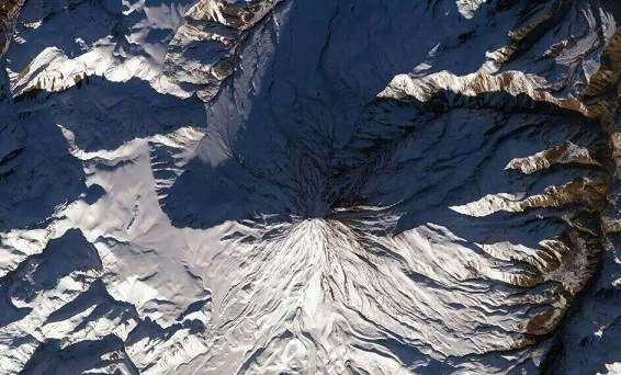 قله دماوند از لنز ناسا (+عکس)