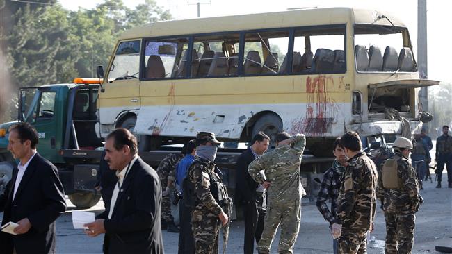 انفجار مینی‌بوس در کابل؛ 14 کشته