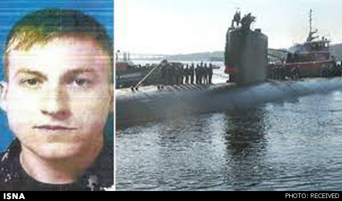 عکاسی فوق سری از زیردریایی هسته‌ای آمریکا توسط یک ملوان