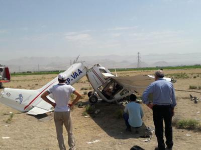 جزئیات سقوط هواپیمای آموزشی در البرز