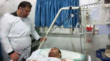 مدیر بیمارستان: جراحی پای بهادر مولایی خوب بود و جای نگرانی نیست