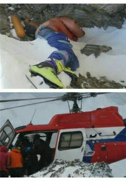 کوهنورد آلمانی در ارتفاعات کلاردشت درگذشت (+عکس)