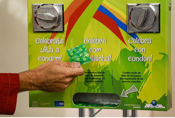 توزیع کاندوم در المپیک ریو