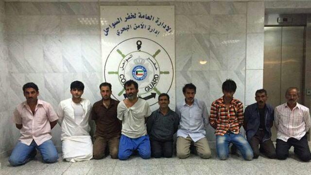 خبرگزاری کویت از بازداشت 10 ایرانی در سواحل این کشور خبر داد (+عکس)