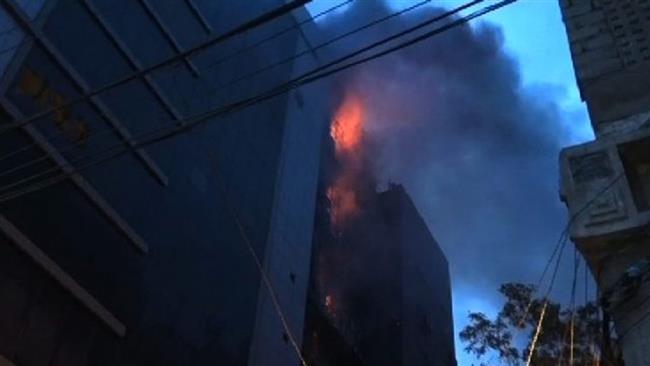 38 کشته در آتش سوزی ماداگاسکار (+عکس)