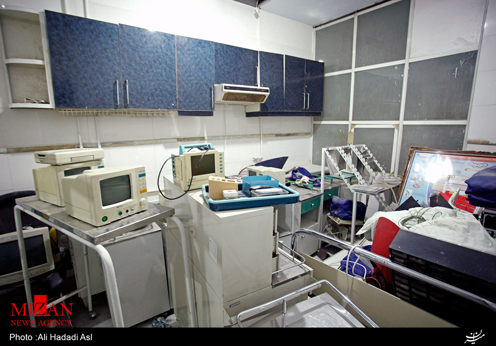 پلمب یک بیمارستان خصوصی در شمال تهران (+عکس)