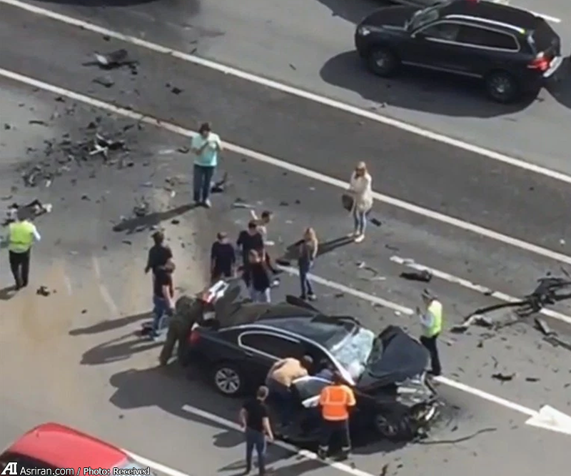تصادف مرگبار خودرو پوتین بدون حضور پوتین (+عکس)