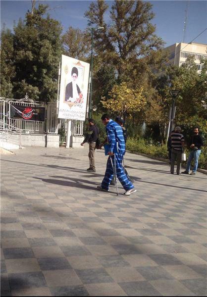 یاسین رامین در راه دادستانی (+عکس)