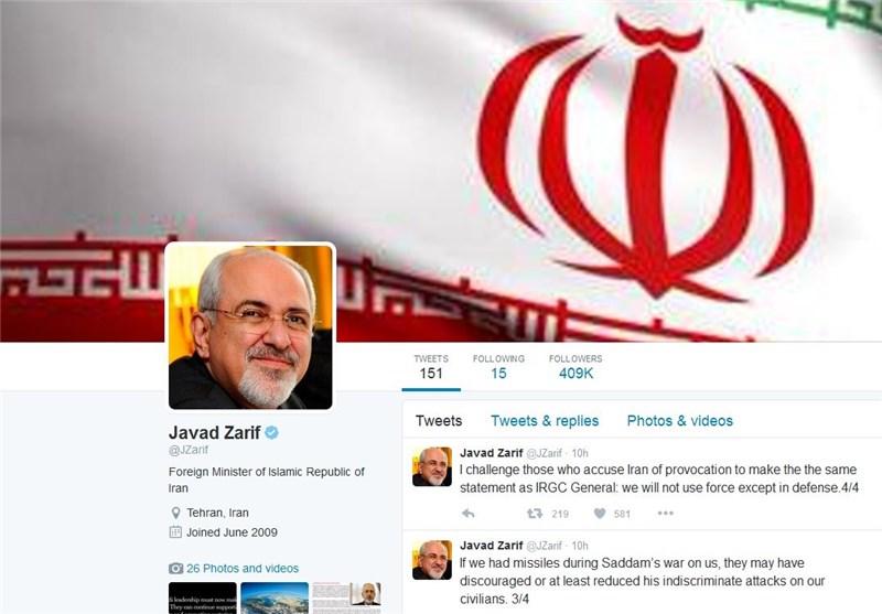 پیام توئیتری ظریف: حرف زدن در شورای امنیت راحت است
