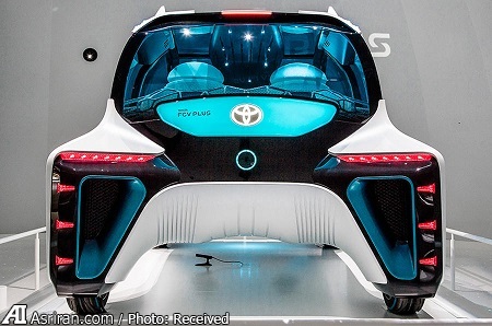خودروی عجیب هیدروژنی تویوتا در نمایشگاه پاریس