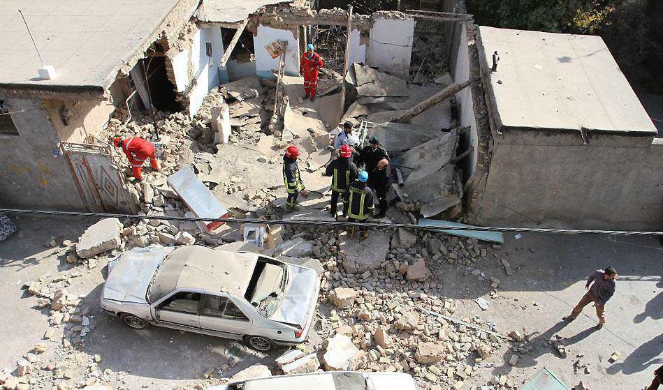 یک کشته بر اثر انفجار منزل مسکونی در مشهد (+عکس)