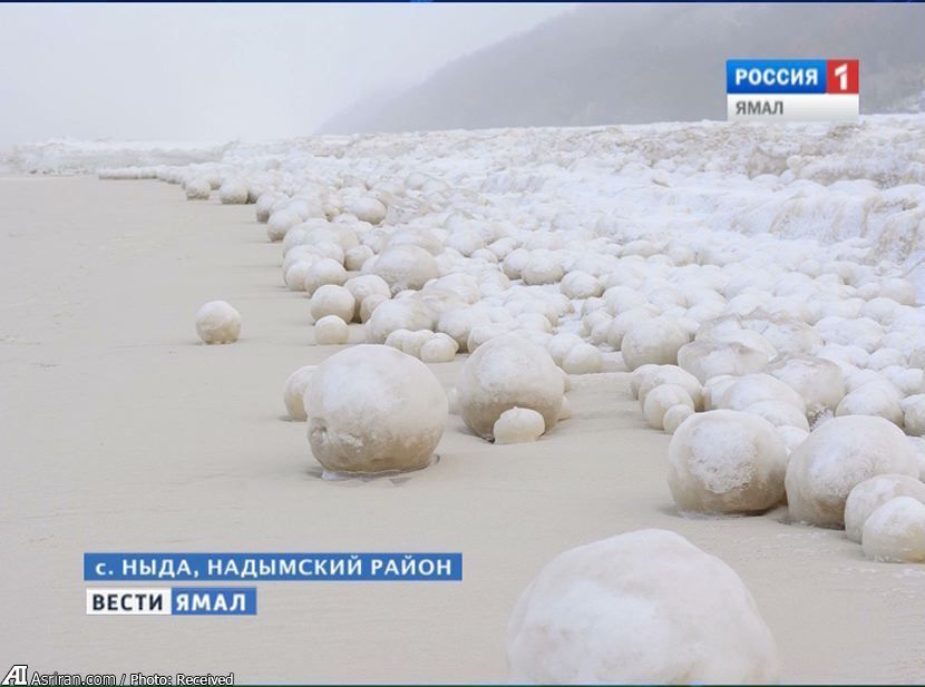 بارش تگرگ های عظیم الجثه در روسیه (+عکس)