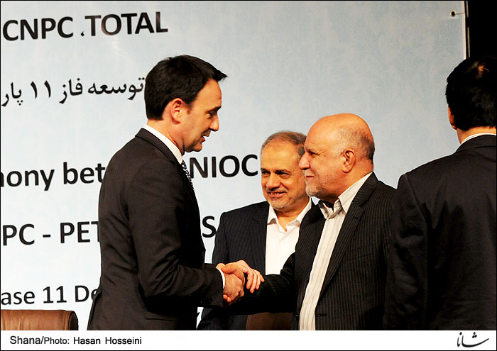 امضای قرارداد ایران و توتال برای پارس جنوبی /  بازگشت توتال بعد از برجام