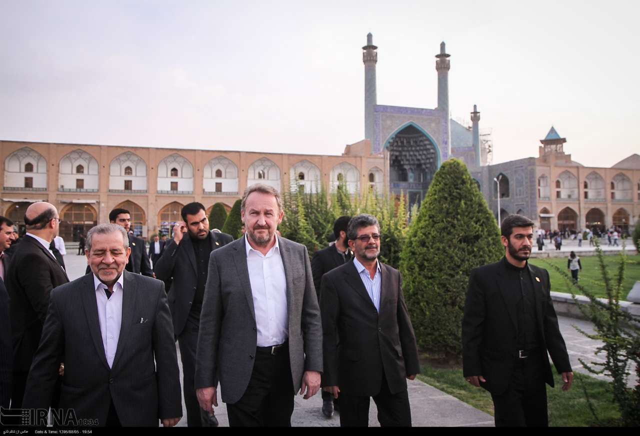 سفر رئیس شورای ریاست جمهوری بوسنی و هرزگوین به اصفهان