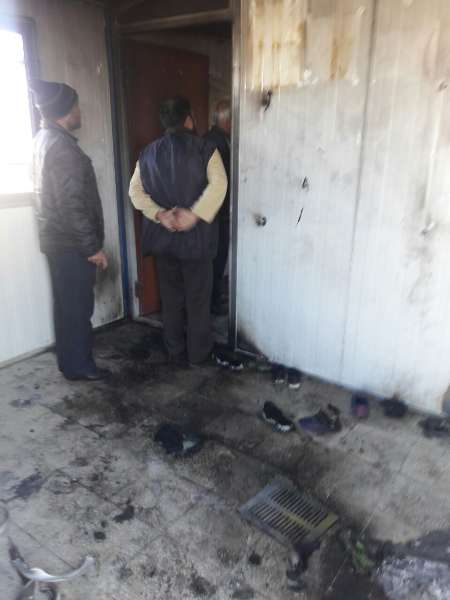 فداکاری معلم مشگین شهری؛ حادثه تلخ آتش سوزی شین آباد تکرار نشد (+عکس)
