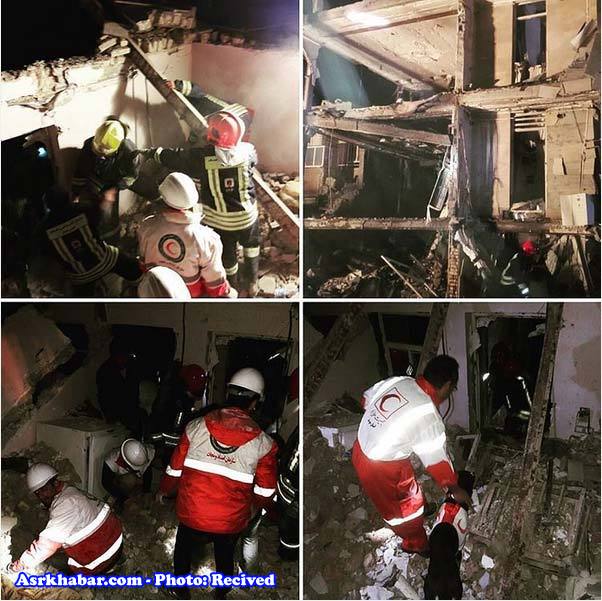 انفجار شدید در مرکز شهر اهواز/ تخریب صددرصدی چندین ساختمان