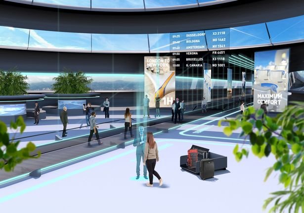 سیستم امنیتی فرودگاه‌ها در 2040 چگونه است؟