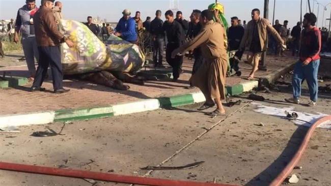 شهادت زائران ایرانی در انفجار انتحاری داعش در عراق (+عکس)
