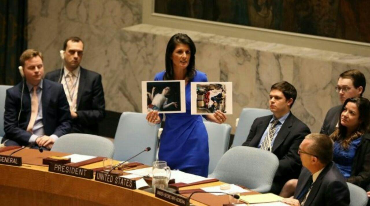 وزیر خارجه آمریکا: روسیه در حمایت از اسد تجدید نظر کند / سفیر آمریکا در سازمان ملل: احتمال اقدام یکجانبه علیه سوریه
