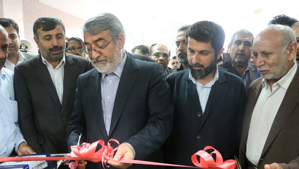 افتتاح ساختمان مدیریت بحران خوزستان با حضور وزیر کشور (+عکس)