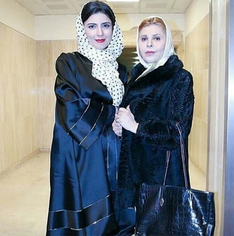 لیلا حاتمی در کنار مادرش (عکس)
