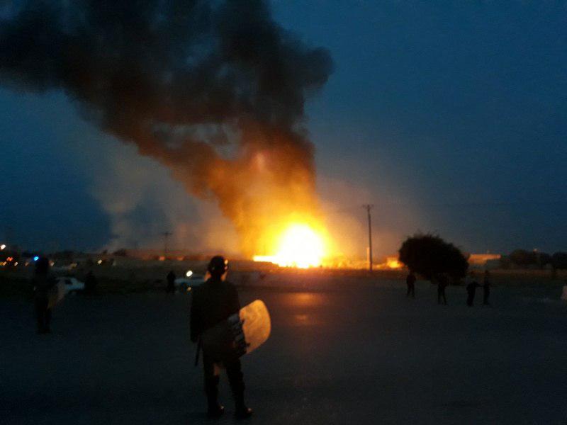 انفجار گاز در دزفول با 5 مصدوم (+عکس)