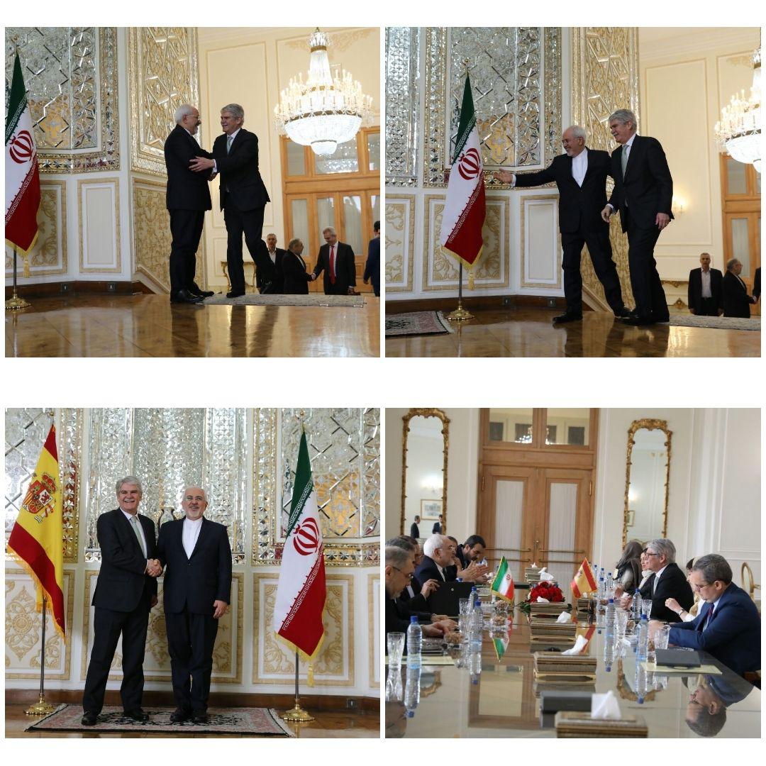 دیدار وزیرخارجه اسپانیا با ظریف (عکس)