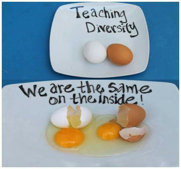 ابتکار معلم آمریکایی برای آموزش برابری نژادی (عکس)
