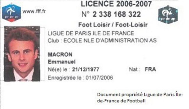 رییس جمهور جدید فرانسه فوتبالیست بوده است (+ عکس)