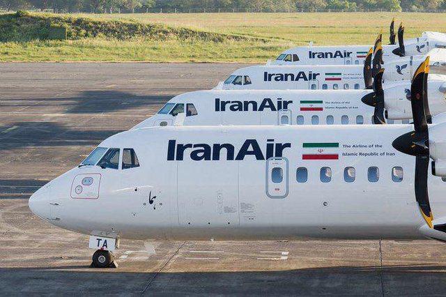 ۴ هواپیمای ATR ایران به زمین نشستند (+عکس)