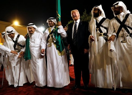 عرض اندام عربستان با استفاده از ترامپ در برابر ایران