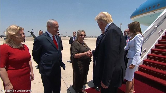 ترامپ وارد اسرائیل شد