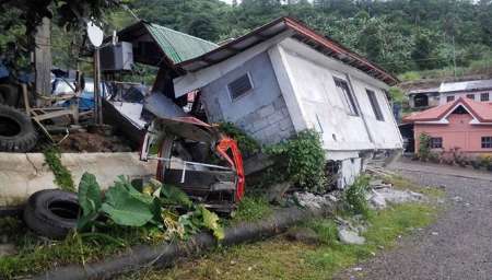 زلزله شدید در فیلیپین/ 2کشته و 72 مجروح (+عکس)