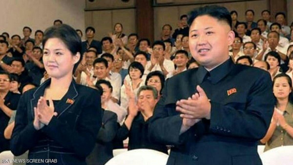 حضور همسر رهبر کره شمالی در جشن موشکى (عکس)